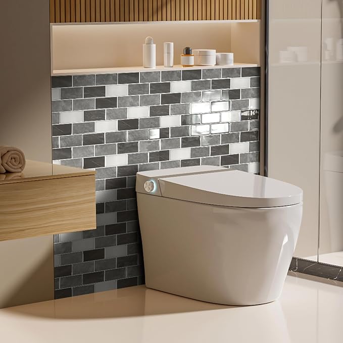 Art3d Peel and Stick Granite Wall Tiles – 12"x12" Thicker Design Backsplash
