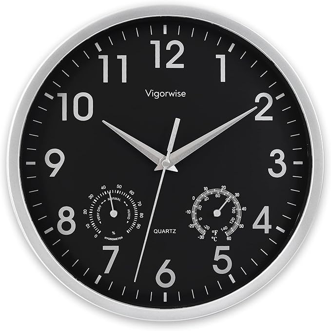 Wall Clock, Sweep Silent Movement Accurate Clocks