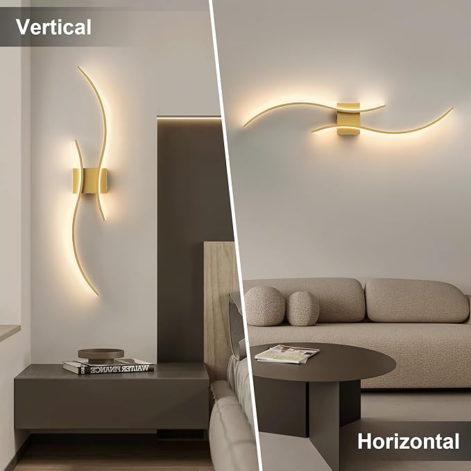 Battery Operated Wall Sconces Set of Two