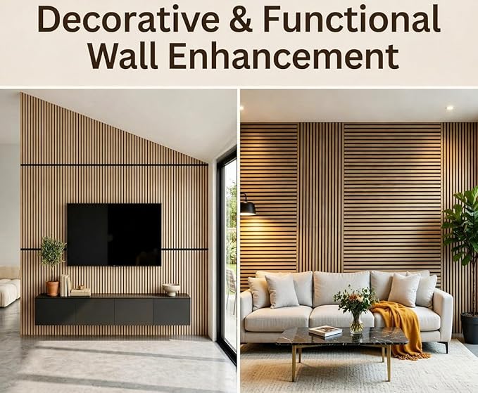 Wood Slat Wall Panels