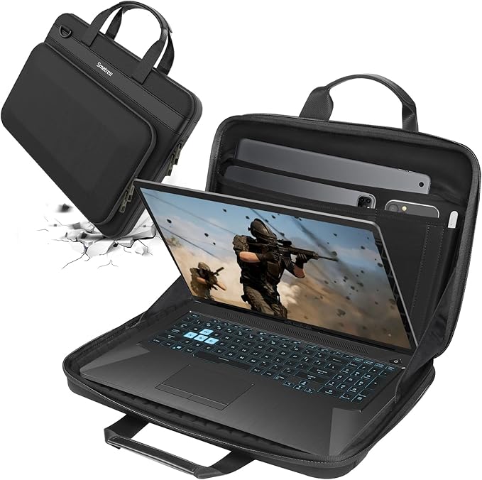 Smatree Heavy Duty Hard Case for 15.6 inch ASUS ROG Zephyrus G15 2022/2021, for 16 inch ASUS ROG Zephyrus M16/ROGFlow X16 2023/2022, 16inch Gaming Laptop Handbag (A800)
