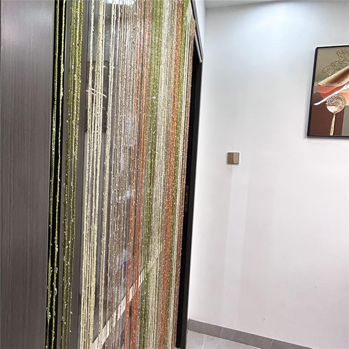 ave split Decorative Door String Curtain Wall Panel Fringe Window Room Divider