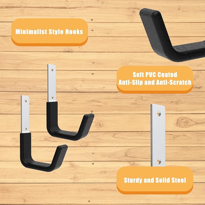 Heavy Duty Garage Utility Hooks