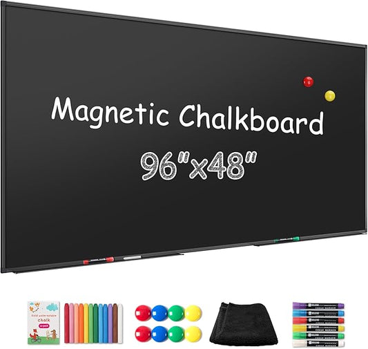 SELEAD Huge Magnetic Chalkboard 96 x 48 Inches