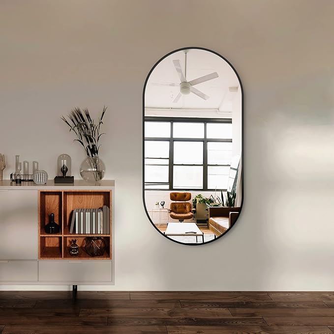 Delma Bathroom Wall Full Length Mirror