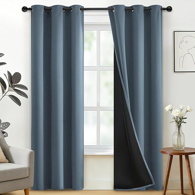 SimpleHome 100% Blackout Curtains