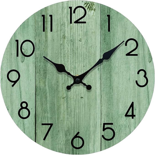 Wall Clock, Modern Wall Clocks Battery Operated, Silent Non Ticking Clock