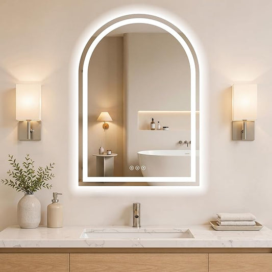 Arched LED Bathroom Mirrors