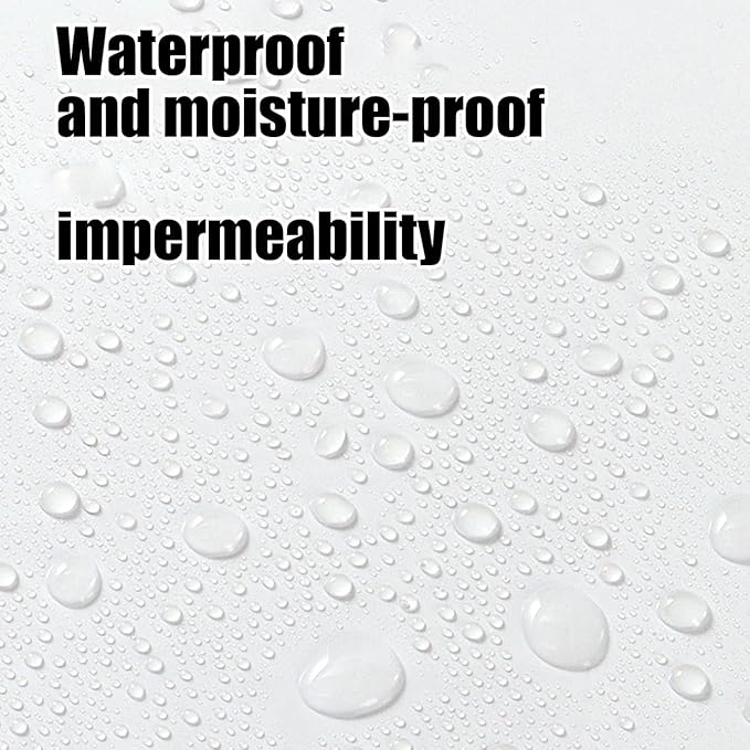 Chejiaye 10pcs Marble Peel and Stick Backsplash Waterproof Washroom Wall Panels