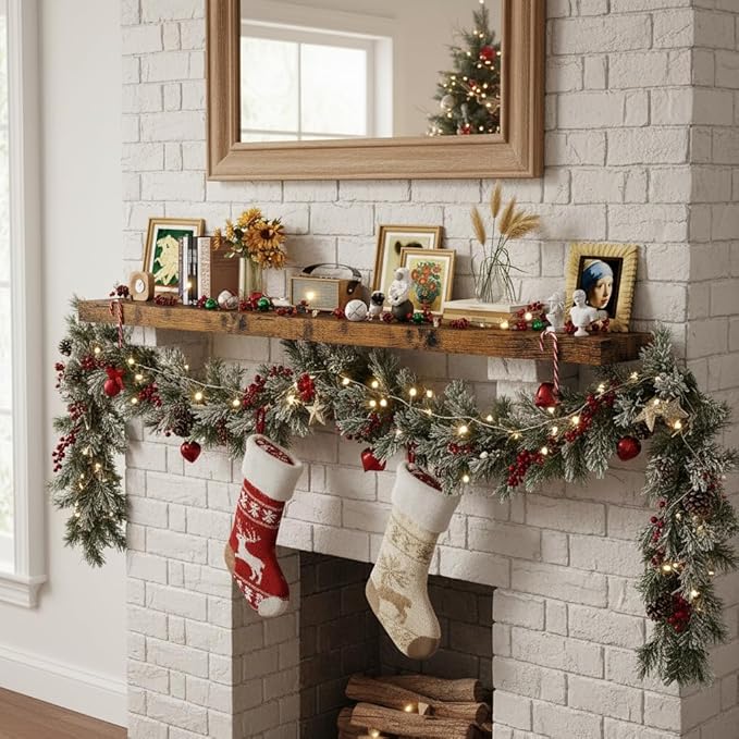 Vivelove 12 Inch Deep Floating Shelves 72 inch Long, 72 x 12 Wide Wall Shelves