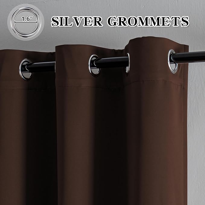 IGEMAEVE Custom Curtains for Living Room 1 Panel, Grommet Light Blocking Drapes