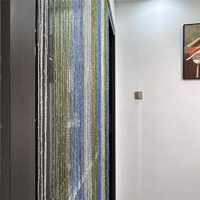 ave split Decorative Door String Curtain Wall Panel Fringe Window Room Blind