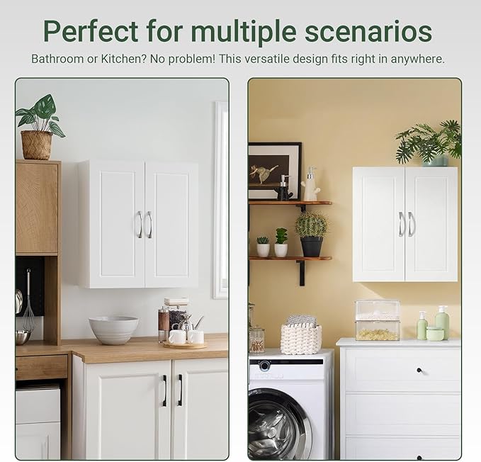 SoBuy Wall Cabinet Over the Toilet, Medicine Cabinet