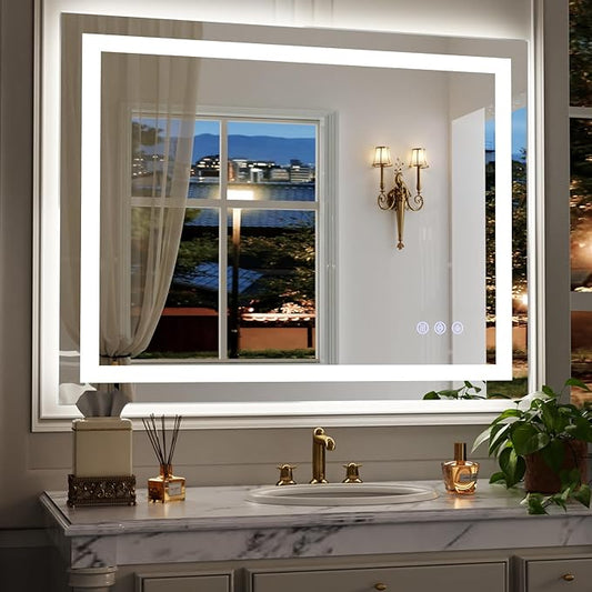 48"x36" Smart LED Bathroom Mirror