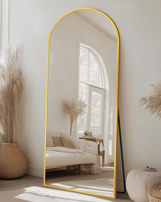 Suidia 58"x18" Arched Full Length Mirror