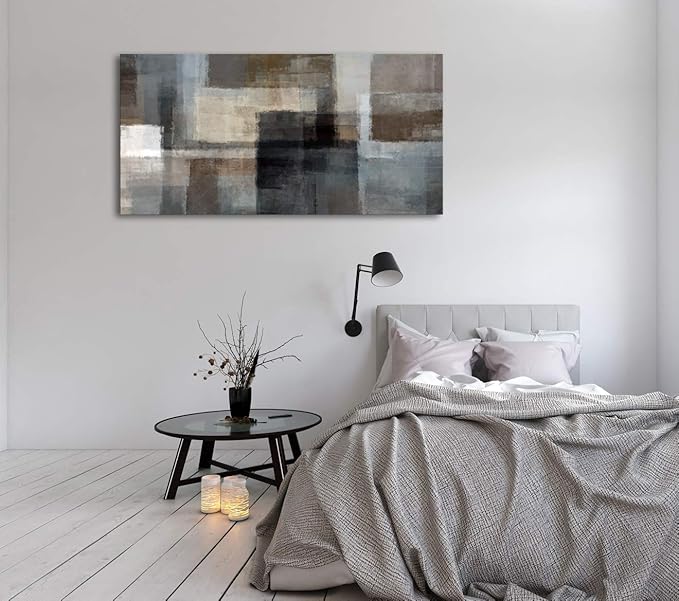 Cao Gen Decor Art A62475 Canvas Prints Abstract Wall Art Print Paintings Grey