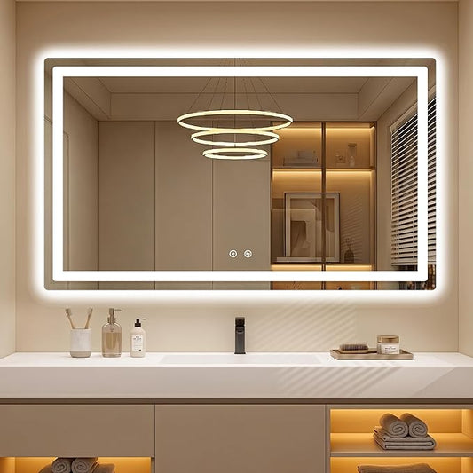 AMOISE LED Bathroom Vanity Mirror