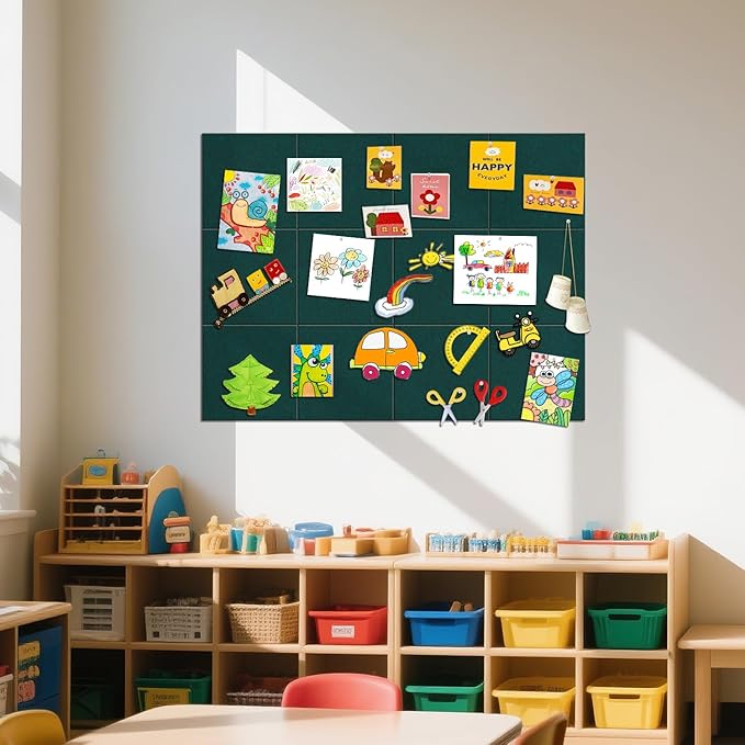 TSJOFFICE Large Cork Board for Wall