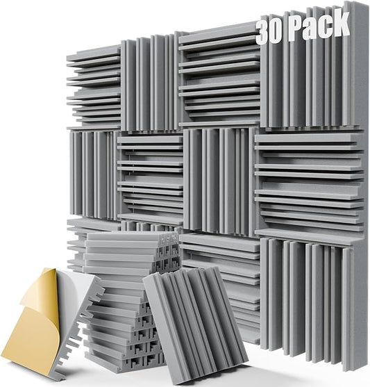 30 Pack Sound Proof Foam Panels