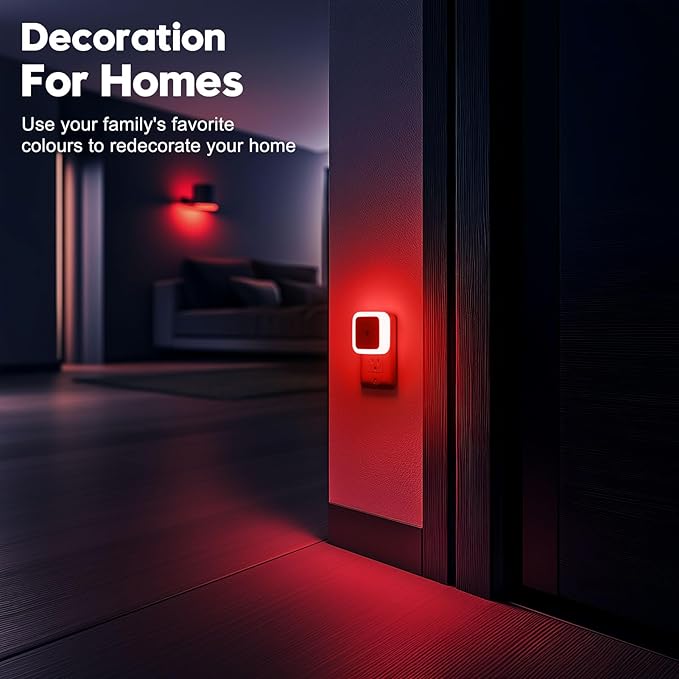 Sujeet Night Light, Night Lights Plug into Wall 8-Pack, Nightlight Plug in