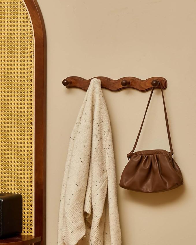 Wood Coat Rack Wall Mount