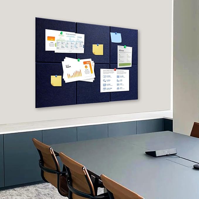 Thick Cork Board Tiles for Wall