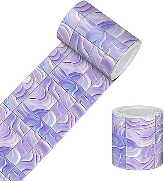 HOMETITUTE Wallpaper Border Peel and Stick Decorative Wall Trim Self Adhesive