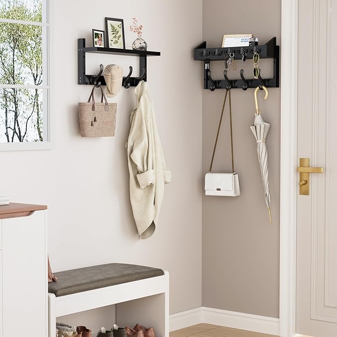 Evermagin 35" Coat Rack Wall Mount