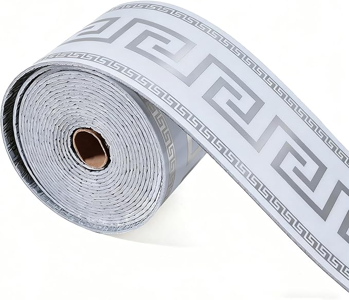 Peel and Stick Wallpaper Borders, Waterproof Self-Adhesive PVC Foam Wall Base