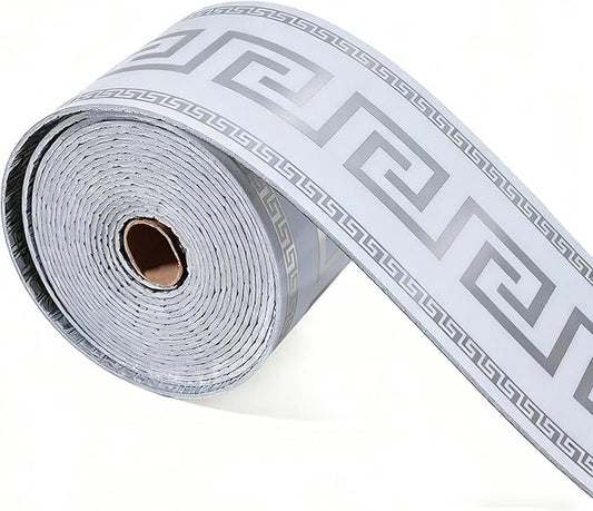 Peel and Stick Wallpaper Borders, Waterproof Self-Adhesive PVC Foam Wall Base