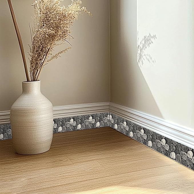 HOMETITUTE Wallpaper Border Peel and Stick Decorative Wall Trim Self Adhesive