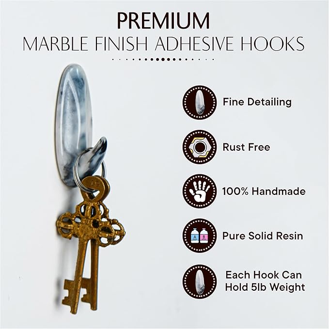 Indian Shelf Decorative Resin Adhesive Wall Hooks
