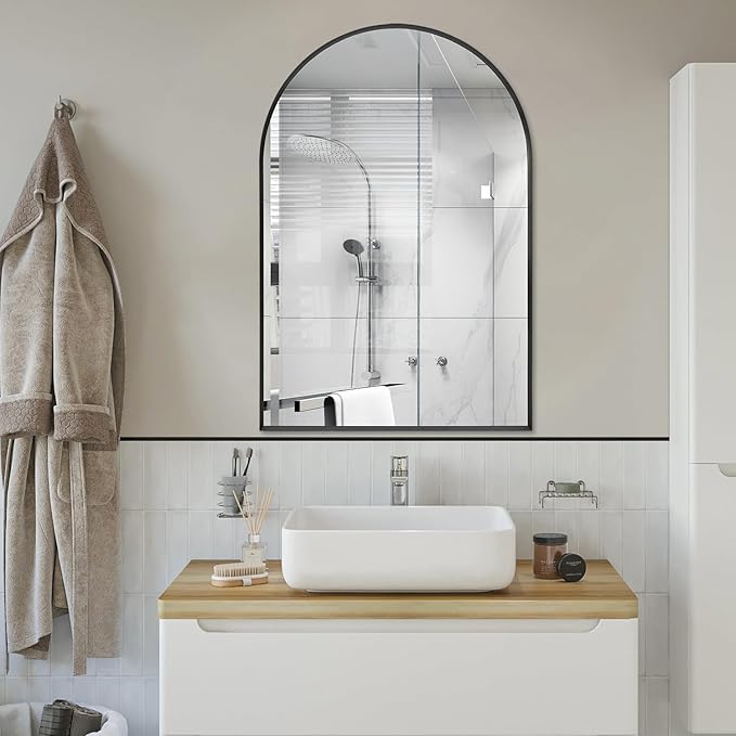 Arched Wall Mirror for Bathroom