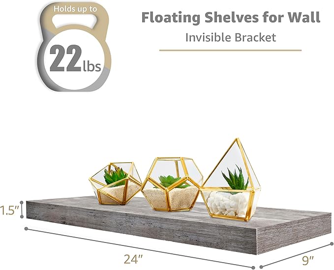 Sorbus Floating Shelves for Wall
