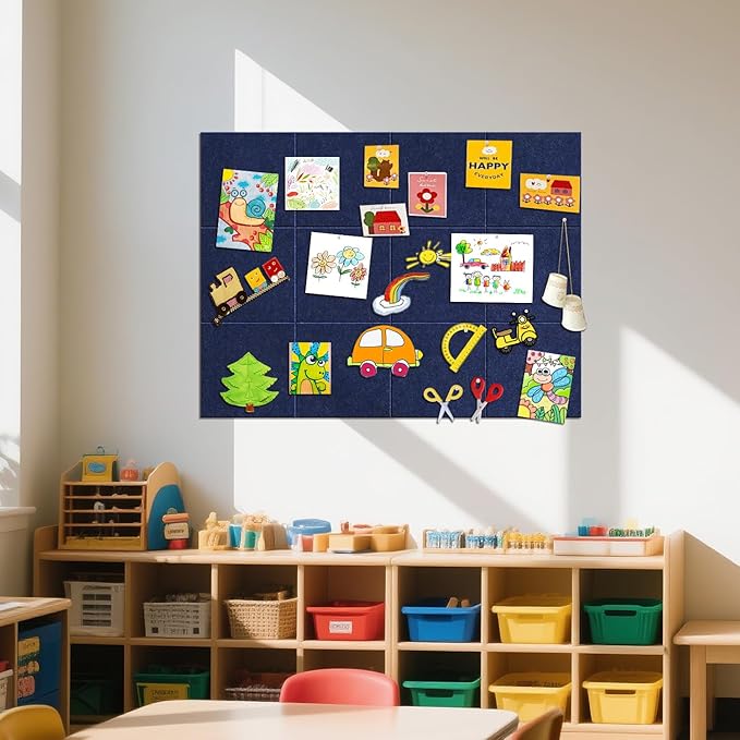 TSJOFFICE Large Cork Board for Wall
