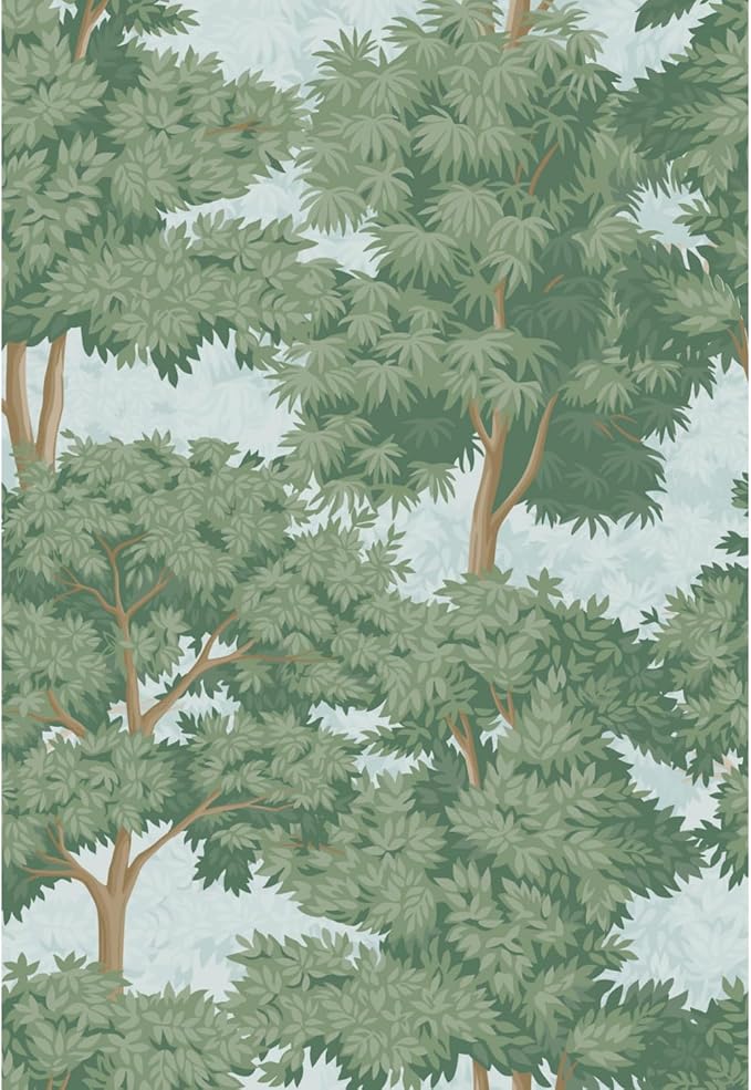 Main Street Peel and Stick Wallpaper Eco-Friendly Sheets 12 Pack, 11 X 16 Inch