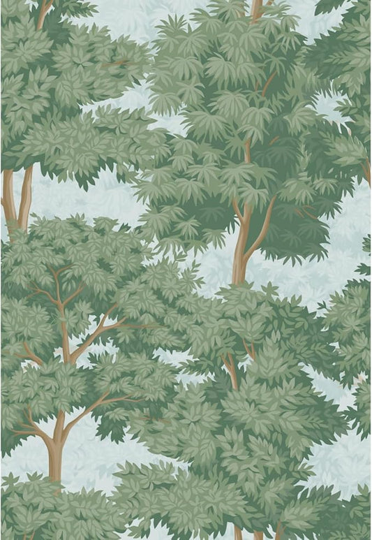Main Street Peel and Stick Wallpaper Eco-Friendly Sheets 12 Pack, 11 X 16 Inch