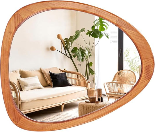 WallBeyond Asymmetrical Mirror, Irregular Wall Mirror