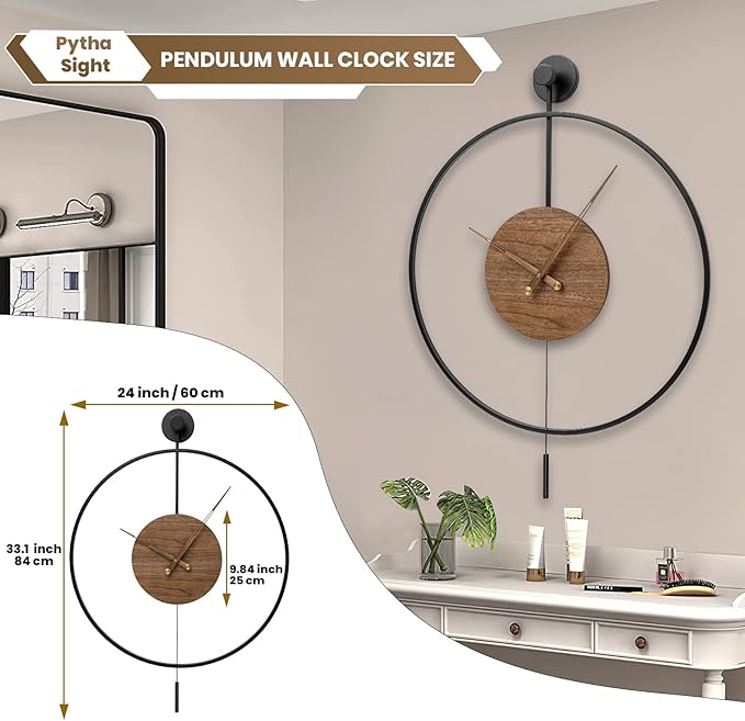 Large Modern Wall Clock, Wall Clocks