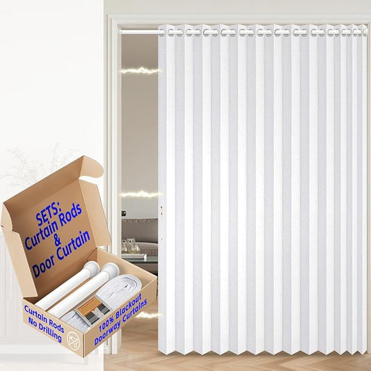 AJAZZ Blackout Magnetic Door Curtain