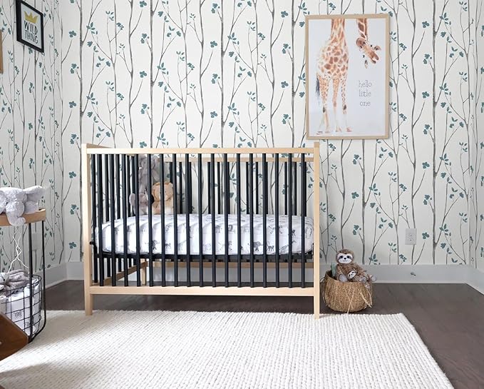 Timeet Peel and Stick Wallpaper Floral Wallpaper Boho Floral Contact Paper