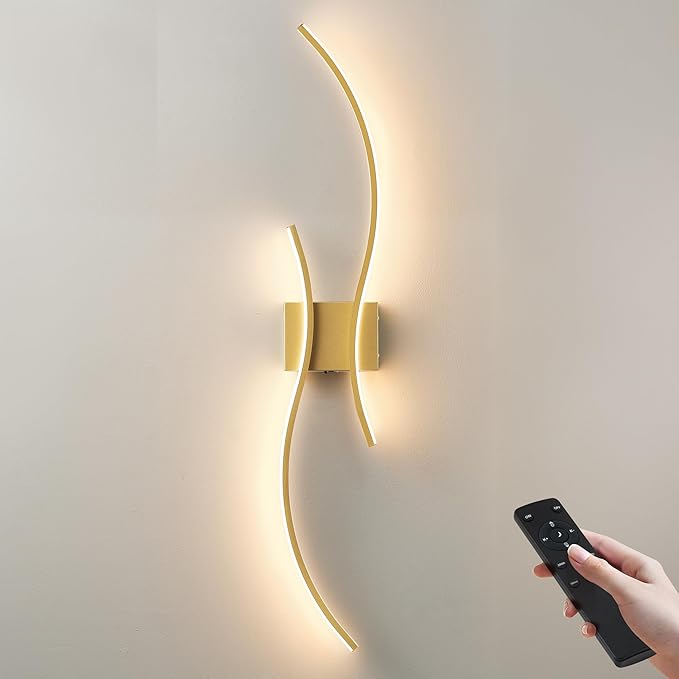 KARTOOSH Battery Operated Wall Sconce