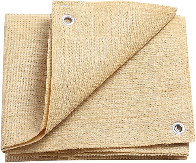 90% Shade Cloth for Plants 2 Ft Ã 3.3 Ft Greenhouse Shade Cloth for Protect Vegetable Plants Fruits Flowers Crops - Beige
