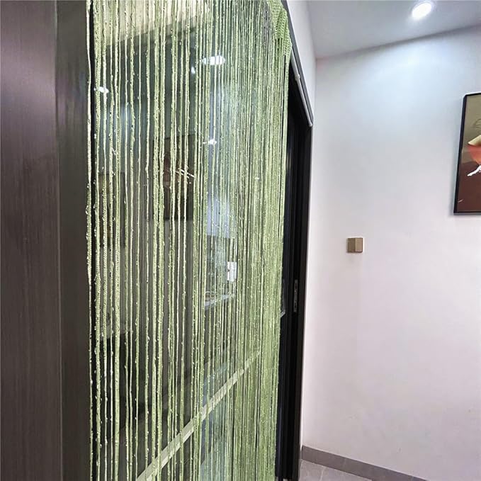 ave split Decorative Door String Curtain Wall Panel Fringe Window Room Divider