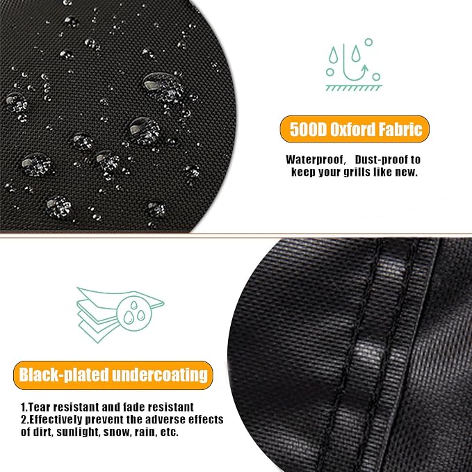 Smoker Cover Fit for Smokehouse Products Big Chief Electric Smoker, Heavy Duty Waterproof Outdoor Grill Electric Smoker Covers-12 D x 18" W x 25" H