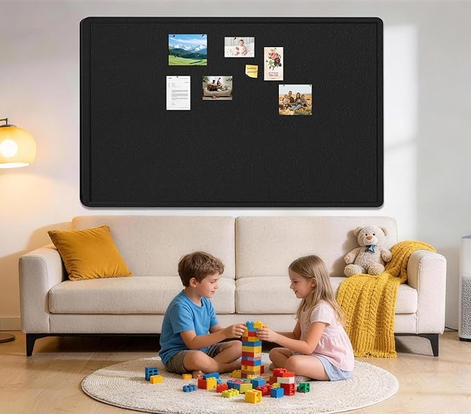 Extra Large Bulletin Board, 95 X 47 inches Cork Board