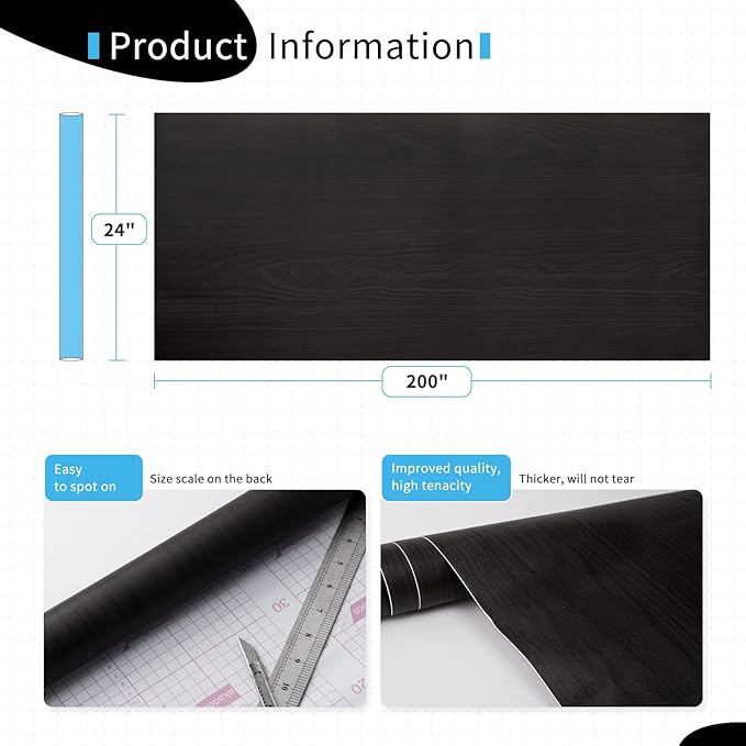 Art3d Self-Adhesive Contact Paper Countertops
