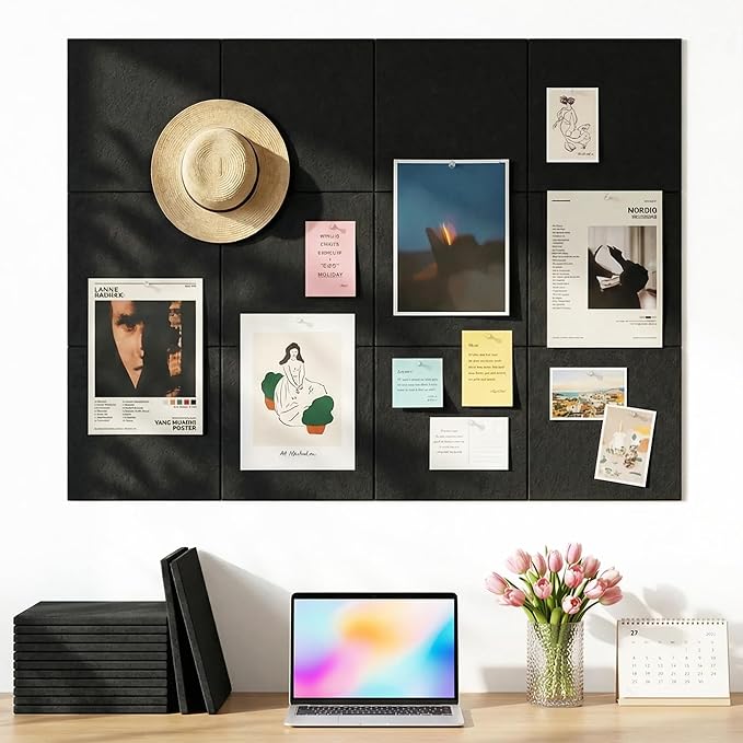 Aothia Felt Bulletin Board Tiles