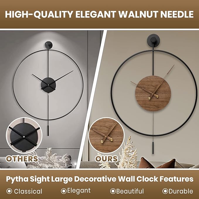 Large Modern Wall Clock, Wall Clocks
