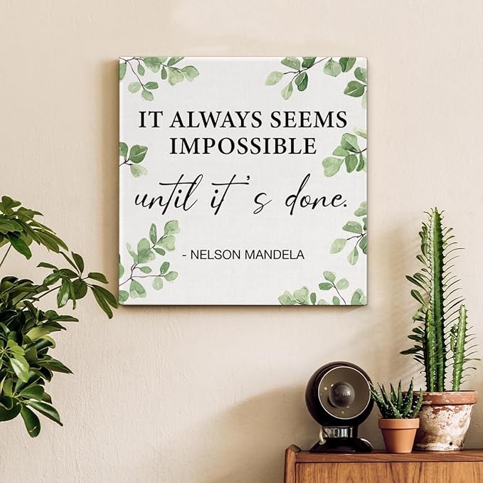 Inspirational Wall Art Motivational Painting Wall Decor